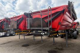 Leader Bodies, 30 Cube Side Tipper Link, Side Tipper Link Trailer, Used