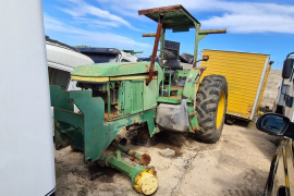 John Deere, 6205 4wd, 4WD, Tractor, Used, 1998