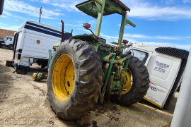 John Deere, 6205 4wd, Tractor, Used, 1998