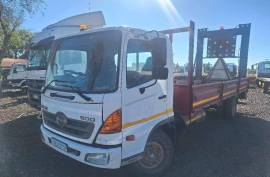 Hino, 500 Construction, 4x2 Drive, Dropside Truck, Used, 2009