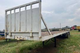 Martin, 2009 Martin Tridem Flatdeck, Tri-Axle Trailer, Used, 2009