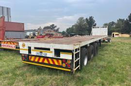 Martin, 2009 Martin Tridem Flatdeck, Tri-Axle Trailer, Used, 2009