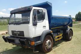 MAN, M2000 18.224 6 CUBE TIP, 4x2 Drive, Tipper Truck, Used, 2004
