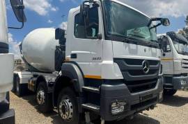 Mercedes Benz, 35-35 Axor 8 Cube, 8x4 Drive, Concrete Mixer Truck, Used, 2013