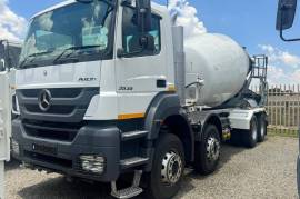 Mercedes Benz, 35-35 Axor 8 Cube, 8x4 Drive, Concrete Mixer Truck, Used, 2013