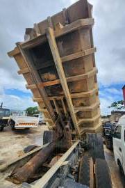 Truck Parts, Hino, 15.204 - Aluminum Tipper Bin , Stripping for Parts, Tipper Body, Used, 1998