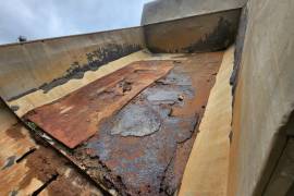 Truck Parts, Hino, 15.204 - Aluminum Tipper Bin , Stripping for Parts, Tipper Body, Used, 1998