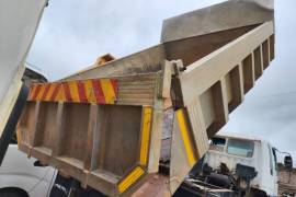 Truck Parts, Hino, 15.204 - Aluminum Tipper Bin , Stripping for Parts, Tipper Body, Used, 1998