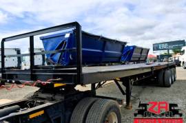 Henred, TRI-AXLE FLAT DECK [#52695], Flat Deck Trailer, Used, 2006