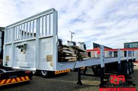 RTB, TRI-AXLE FLAT DECK [#52691], Flat Deck Trailer, Used, 2016