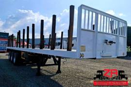 RTB, TRI AXLE FLAT DECK [#52688], Flat Deck Trailer, Used, 2016