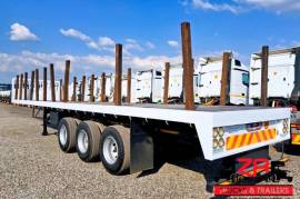 RTB, TRI AXLE FLAT DECK [#52688], Flat Deck Trailer, Used, 2016